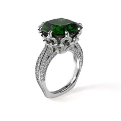 EMILY ENGAGEMENT RING 18K GOLD - MARCVS JOYEROS EMILY ENGAGEMENT RING 18K GOLD - MARCVS JOYEROS