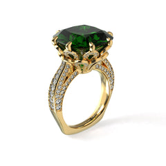 EMILY ENGAGEMENT RING 18K GOLD - MARCVS JOYEROS EMILY ENGAGEMENT RING 18K GOLD - MARCVS JOYEROS
