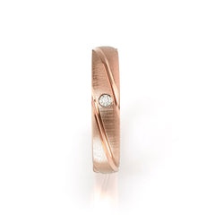 ASTRID WEDDING RINGS 18K ROSE GOLD - MARCVS JOYEROS ASTRID WEDDING RINGS 18K ROSE GOLD - MARCVS JOYEROS