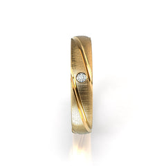 ASTRID WEDDING RINGS 18K YELLOW GOLD - MARCVS JOYEROS ASTRID WEDDING RINGS 18K YELLOW GOLD - MARCVS JOYEROS