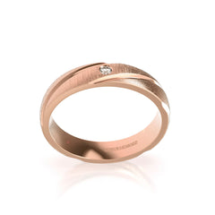 ASTRID WEDDING RINGS 18K ROSE GOLD - MARCVS JOYEROS ASTRID WEDDING RINGS 18K ROSE GOLD - MARCVS JOYEROS