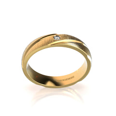 ASTRID WEDDING RINGS 18K YELLOW GOLD - MARCVS JOYEROS ASTRID WEDDING RINGS 18K YELLOW GOLD - MARCVS JOYEROS