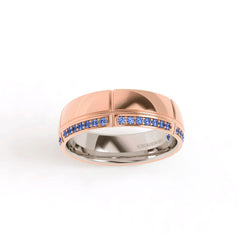 ESRA WEDDING RINGS 18K ROSE GOLD - MARCVS JOYEROS ESRA WEDDING RINGS 18K ROSE GOLD - MARCVS JOYEROS