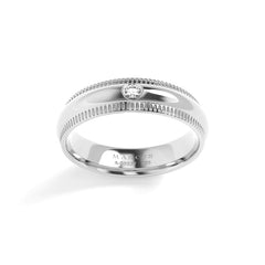 DARIUS WEDDING RINGS 18K WHITE GOLD - MARCVS JOYEROS DARIUS WEDDING RINGS 18K WHITE GOLD - MARCVS JOYEROS