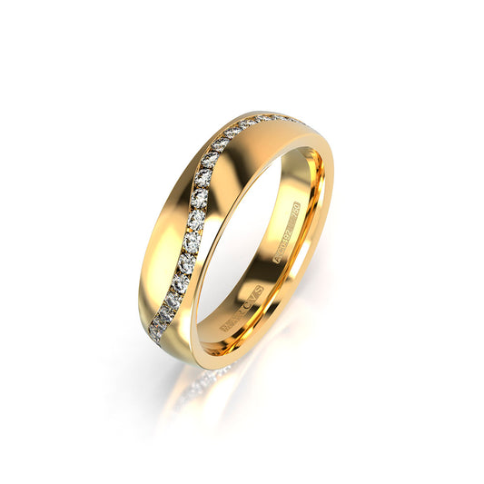 MEREA WEDDING RINGS 18K YELLOW GOLD - MARCVS JOYEROS