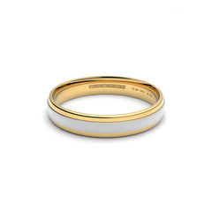ALIZÉE DUO WEDDING RINGS 18K YELLOW GOLD - MARCVS JOYEROS ALIZÉE DUO WEDDING RINGS 18K YELLOW GOLD - MARCVS JOYEROS