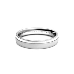ELEA 18K WHITE GOLD WEDDING RINGS - MARCVS JOYEROS ELEA 18K WHITE GOLD WEDDING RINGS - MARCVS JOYEROS