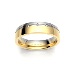 PIERRE WEDDING RINGS 18K YELLOW GOLD - MARCVS JOYEROS PIERRE WEDDING RINGS 18K YELLOW GOLD - MARCVS JOYEROS