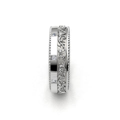 CHIQUITANO WEDDING RINGS 18K WHITE GOLD - MARCVS JOYEROS CHIQUITANO WEDDING RINGS 18K WHITE GOLD - MARCVS JOYEROS