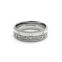 CHIQUITANO WEDDING RINGS 18K WHITE GOLD - MARCVS JOYEROS CHIQUITANO WEDDING RINGS 18K WHITE GOLD - MARCVS JOYEROS