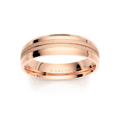 DIONE WEDDING RINGS ROSE GOLD 18K - MARCVS JOYEROS DIONE WEDDING RINGS ROSE GOLD 18K - MARCVS JOYEROS