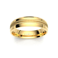 DIONE WEDDING RINGS 18K YELLOW GOLD - MARCVS JOYEROS DIONE WEDDING RINGS 18K YELLOW GOLD - MARCVS JOYEROS