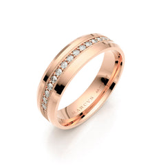 DIONE WEDDING RINGS ROSE GOLD 18K - MARCVS JOYEROS DIONE WEDDING RINGS ROSE GOLD 18K - MARCVS JOYEROS