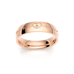 EROS WEDDING RINGS 18K ROSE GOLD - MARCVS JOYEROS EROS WEDDING RINGS 18K ROSE GOLD - MARCVS JOYEROS