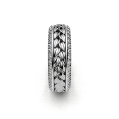 BERENICE WEDDING RINGS 18K WHITE GOLD - MARCVS JOYEROS BERENICE WEDDING RINGS 18K WHITE GOLD - MARCVS JOYEROS