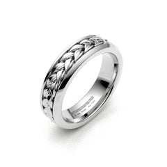 BERENICE WEDDING RINGS 18K WHITE GOLD - MARCVS JOYEROS BERENICE WEDDING RINGS 18K WHITE GOLD - MARCVS JOYEROS