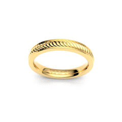 ALIONA WEDDING RINGS 18K YELLOW GOLD - MARCVS JOYEROS ALIONA WEDDING RINGS 18K YELLOW GOLD - MARCVS JOYEROS