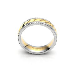 AINARA WEDDING RINGS 18K YELLOW GOLD - MARCVS JOYEROS AINARA WEDDING RINGS 18K YELLOW GOLD - MARCVS JOYEROS