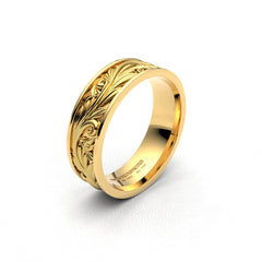 JANE WEDDING RINGS 18K YELLOW GOLD - MARCVS JOYEROS JANE WEDDING RINGS 18K YELLOW GOLD - MARCVS JOYEROS
