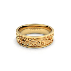 JANE WEDDING RINGS 18K YELLOW GOLD - MARCVS JOYEROS JANE WEDDING RINGS 18K YELLOW GOLD - MARCVS JOYEROS
