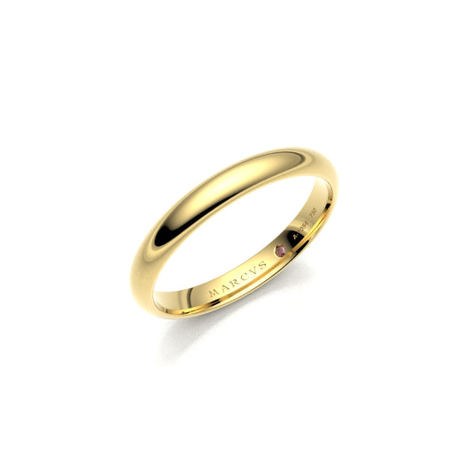 DOLCEZZA WEDDING RINGS 18K GOLD - MARCVS JOYEROS