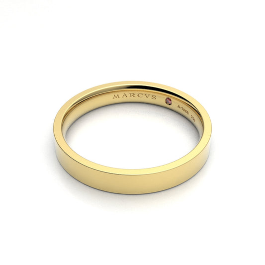PAZZION 18K GOLD WEDDING RINGS - MARCVS JOYEROS