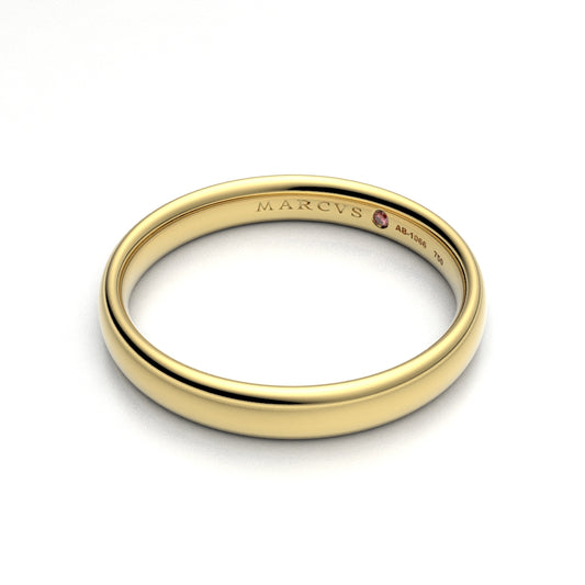 TEZZORO WEDDING RINGS 18K GOLD - MARCVS JOYEROS