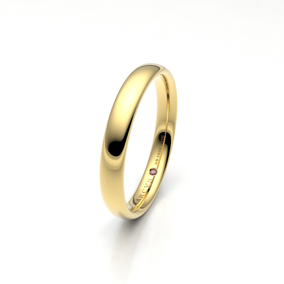 TEZZORO WEDDING RINGS 18K GOLD - MARCVS JOYEROS