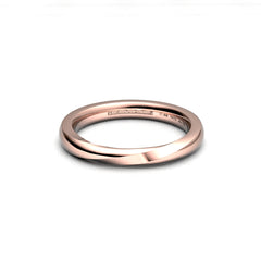 ZAID WEDDING RINGS ROSE GOLD 18K - MARCVS JOYEROS ZAID WEDDING RINGS ROSE GOLD 18K - MARCVS JOYEROS
