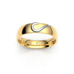 CUORE WEDDING RINGS 18K YELLOW GOLD - MARCVS JOYEROS CUORE WEDDING RINGS 18K YELLOW GOLD - MARCVS JOYEROS