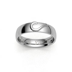 CUORE WEDDING RINGS 18K WHITE GOLD - MARCVS JOYEROS CUORE WEDDING RINGS 18K WHITE GOLD - MARCVS JOYEROS