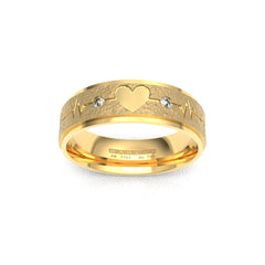 FANCY WEDDING RINGS 18K YELLOW GOLD - MARCVS JOYEROS FANCY WEDDING RINGS 18K YELLOW GOLD - MARCVS JOYEROS