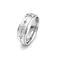 FANCY WEDDING RINGS 18K WHITE GOLD - MARCVS JOYEROS FANCY WEDDING RINGS 18K WHITE GOLD - MARCVS JOYEROS