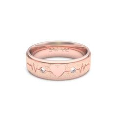 FANCY WEDDING RINGS 18K ROSE GOLD - MARCVS JOYEROS FANCY WEDDING RINGS 18K ROSE GOLD - MARCVS JOYEROS