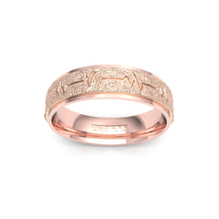 FANCY WEDDING RINGS 18K ROSE GOLD - MARCVS JOYEROS FANCY WEDDING RINGS 18K ROSE GOLD - MARCVS JOYEROS