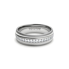 LEAH WEDDING RINGS 18K WHITE GOLD - MARCVS JOYEROS LEAH WEDDING RINGS 18K WHITE GOLD - MARCVS JOYEROS