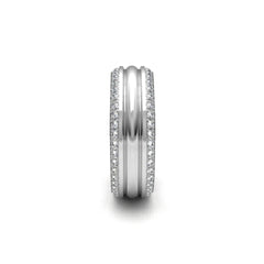 EUDES WEDDING RINGS 18K WHITE GOLD - MARCVS JOYEROS EUDES WEDDING RINGS 18K WHITE GOLD - MARCVS JOYEROS