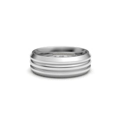EUDES WEDDING RINGS 18K WHITE GOLD - MARCVS JOYEROS EUDES WEDDING RINGS 18K WHITE GOLD - MARCVS JOYEROS