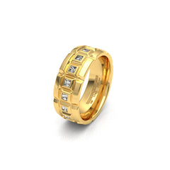NARUHITO WEDDING RINGS 18K YELLOW GOLD - MARCVS JOYEROS NARUHITO WEDDING RINGS 18K YELLOW GOLD - MARCVS JOYEROS