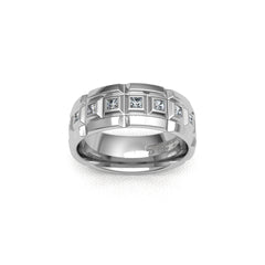 NARUHITO WEDDING RINGS 18K WHITE GOLD - MARCVS JOYEROS NARUHITO WEDDING RINGS 18K WHITE GOLD - MARCVS JOYEROS