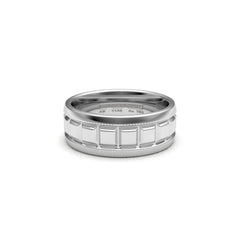 NARUHITO WEDDING RINGS 18K WHITE GOLD - MARCVS JOYEROS NARUHITO WEDDING RINGS 18K WHITE GOLD - MARCVS JOYEROS