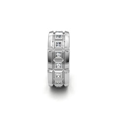 NARUHITO WEDDING RINGS 18K WHITE GOLD - MARCVS JOYEROS NARUHITO WEDDING RINGS 18K WHITE GOLD - MARCVS JOYEROS