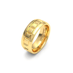 NARUHITO WEDDING RINGS 18K YELLOW GOLD - MARCVS JOYEROS NARUHITO WEDDING RINGS 18K YELLOW GOLD - MARCVS JOYEROS