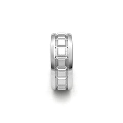 NARUHITO WEDDING RINGS 18K WHITE GOLD - MARCVS JOYEROS NARUHITO WEDDING RINGS 18K WHITE GOLD - MARCVS JOYEROS
