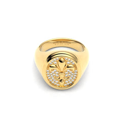 ROFELLINI GRADUATION RING 18K GOLD - MARCVS JOYEROS ROFELLINI GRADUATION RING 18K GOLD - MARCVS JOYEROS