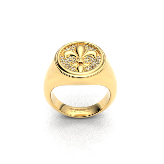 ROFELLINI GRADUATION RING 18K GOLD - MARCVS JOYEROS
