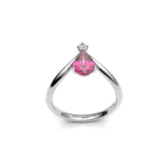 AMANE 18K GOLD ENGAGEMENT RING - MARCVS JOYEROS AMANE 18K GOLD ENGAGEMENT RING - MARCVS JOYEROS