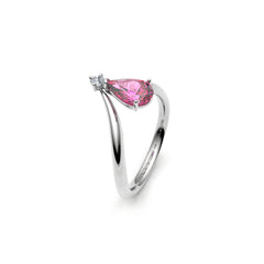 AMANE 18K GOLD ENGAGEMENT RING - MARCVS JOYEROS AMANE 18K GOLD ENGAGEMENT RING - MARCVS JOYEROS