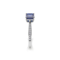 AGNÉS BLEU 18K GOLD RING - MARCVS JOYEROS AGNÉS BLEU 18K GOLD RING - MARCVS JOYEROS