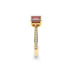 AGNÉS ROUGE 18K GOLD RING - MARCVS JOYEROS AGNÉS ROUGE 18K GOLD RING - MARCVS JOYEROS